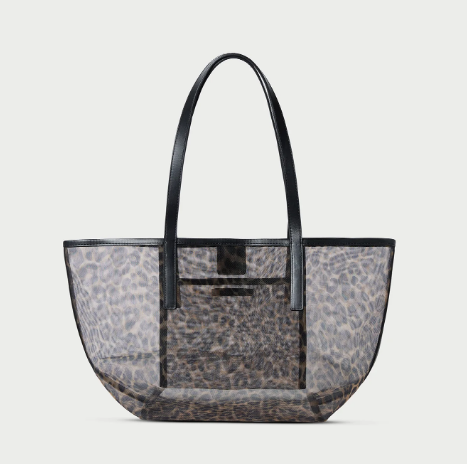 Easton Leapord Mesh Tote